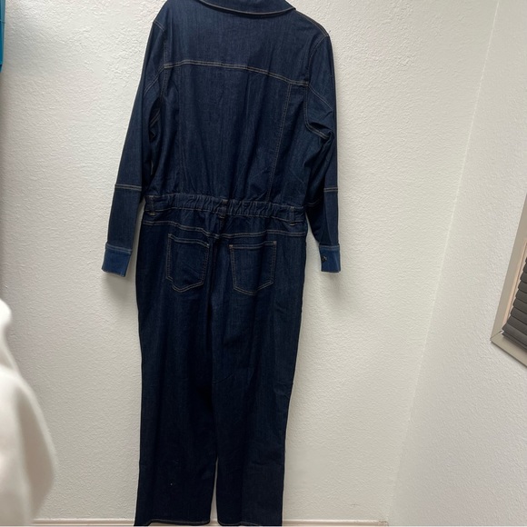 NWT ERDEM X UNIVERSAL STANDARD Myrtle Denim Jumpsuit - Picture 4 of 7